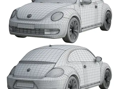 Volkswagen Beetle 3D model