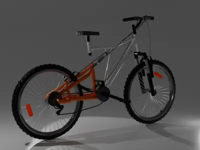 Mountaine bike MTB 3D model