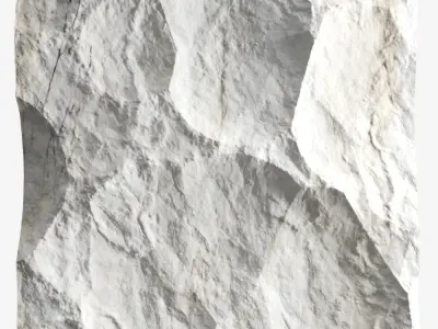 173-RockPanel sandstone wall art 3D model