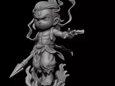 Nezha -Ne Zha 3D print model