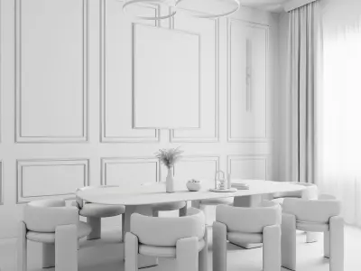 interior 051 3D model