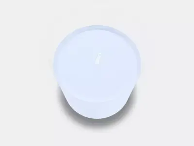 ADLAD Scented candle in glass Low-poly 3D model