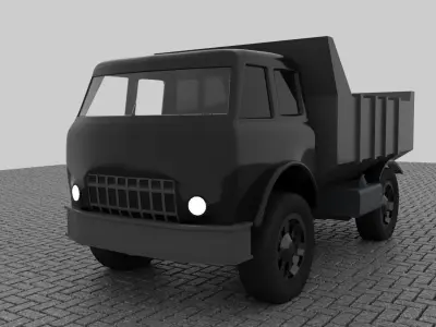 Truck 3D model 21