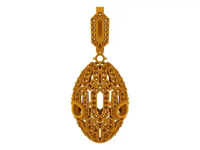 Bvlgari Earrings 3D print model