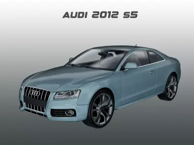 Audi - 2012 - S5 3D model