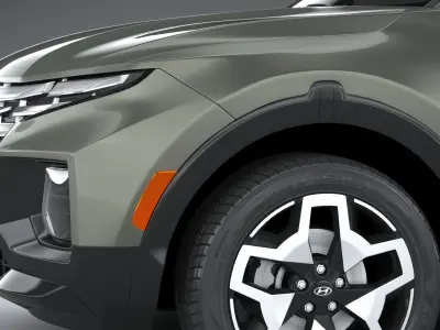 Hyundai Santa Cruz 2022 3D model