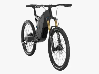 Electric bike 3 3D model