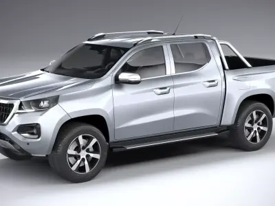 Peugeot Landtrek 2021 3D model