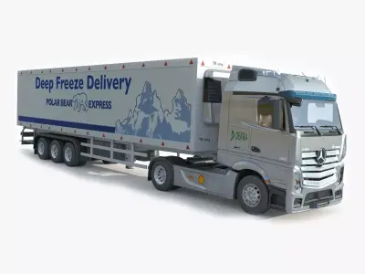 Mercedes Actros 3D model