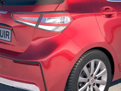 Generic Hatchback Yaris-style 2018 3D model