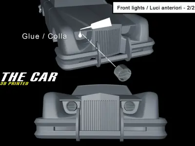 THE CAR toy 3D print model