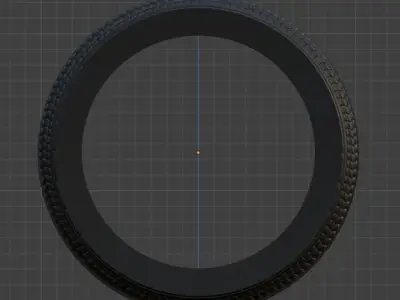High-Quality Tire Model 3D model