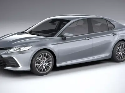 Toyota Camry Hybrid SE 2021 3D model