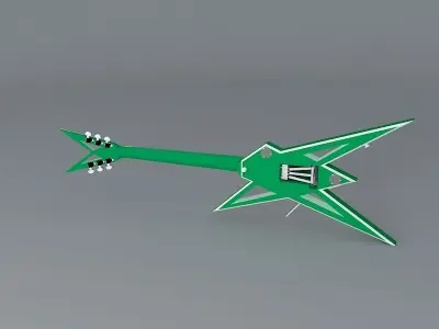 Dimebag Darrell guitar Free 3D model