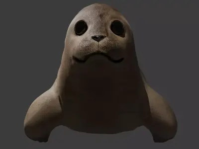 Seal - Sea Lion 3D Model 3D model