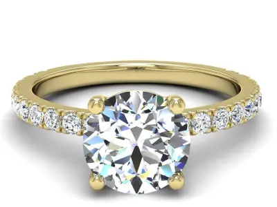 ENGAGEMENT RINGS COLLECTION LEA  3D Model Pack
