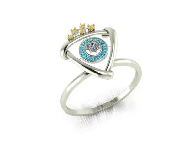 Casual ring 3D print model