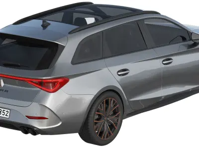 CUPRA Leon Sportstourer 3D model