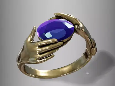 Natures Embrace 3D print model