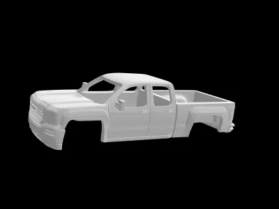 GMC SIERRA 1500 DENALI 2018 3D print model