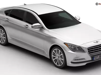 Hyundai Genesis 2015 3D model