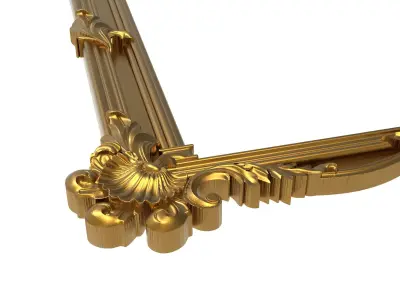 carved frame 3D model 81