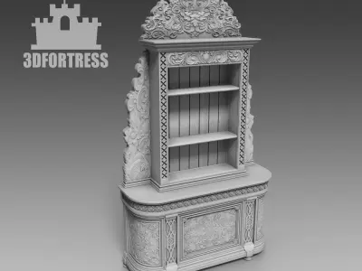 Gothic furniture 3D Model Collection