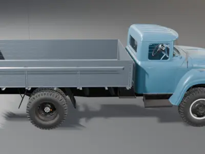 zil 130 3D print model