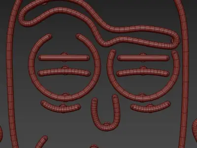 Neon Set 17 3D model