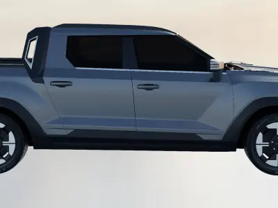 Ssang Yong KGM MUSSO EV 3D model