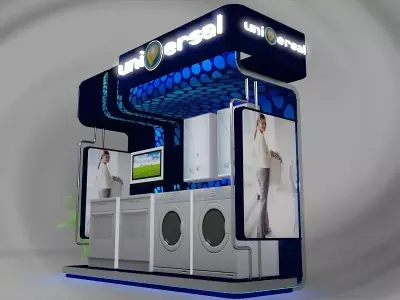 Stand Display Products a383b 3D model