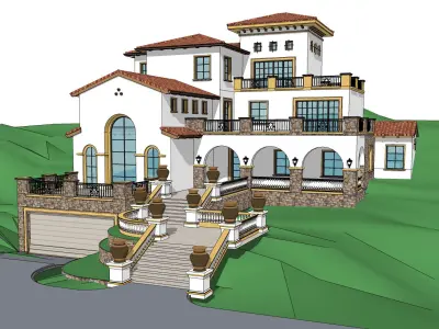 Regal-Luxury-Villa Area-033 3D model