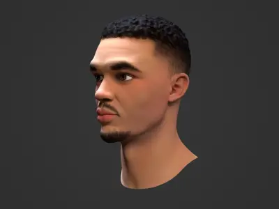 Alexander-Arnold Trent Low-poly 3D model