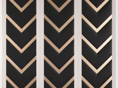 Wall Panel 3d model Low-poly 3D model 15
