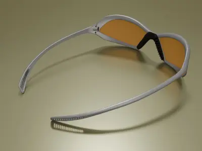 Nike Edgar Davids sunglasses 3D model