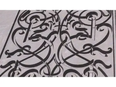 STL FOR CNC CARVING 13031007 ornament 01 3D model