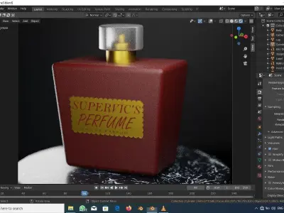 Perfume Free 3D model