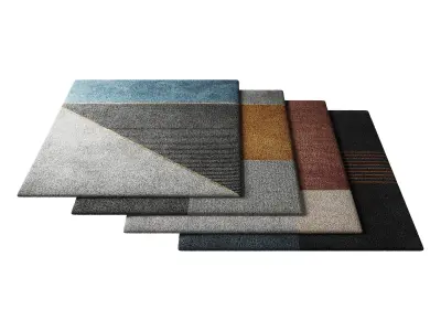 Rug Set 21 3D model