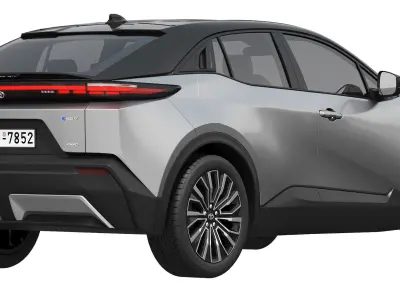 Toyota C-HR plus 2026 3D model