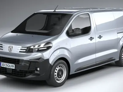 Peugeot E-Expert 2024 3D model