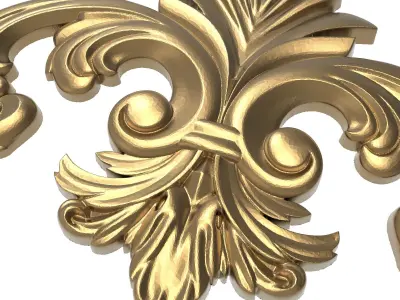  decorative pattern ready for 3D printing 3D model 224