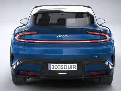 Xiaomi YU7 2025 3D model