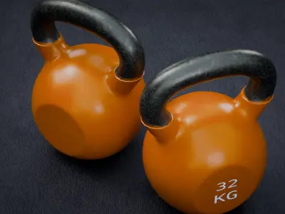 Kettlebell Weight 3D model