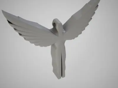 Icarus Necklace 3D print model