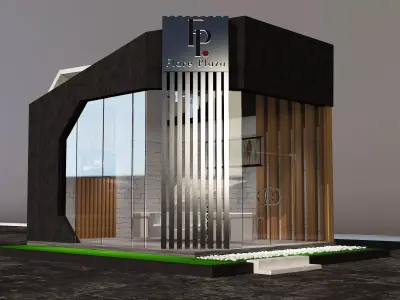  Show Room Store Exhibition a670 c 3D model
