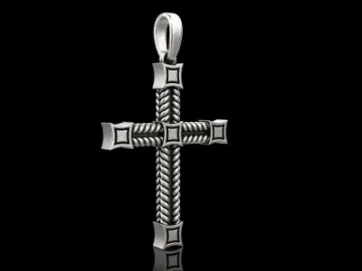 filigree cross model 831 3D print model