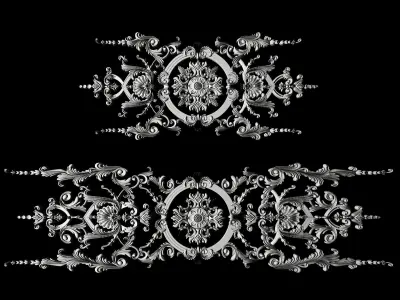 Decorative Ornamental 51 3D model