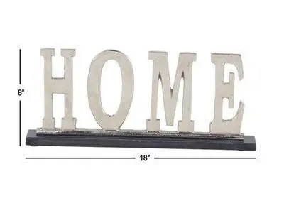 Smooth Marble Gassett Modern Metal Kitchen Sign Letter Blocks Free 3D model