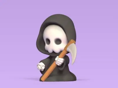 Death Skull 3D print model