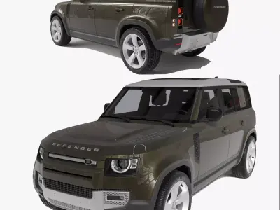 Land Rover Defender2025 3D model